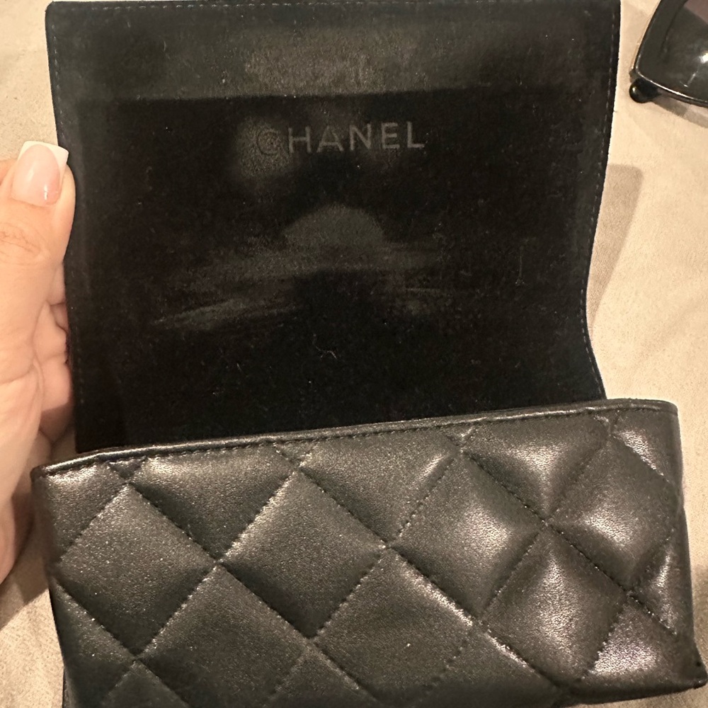 Authentic Chanel rectangle sunglasses - image 4